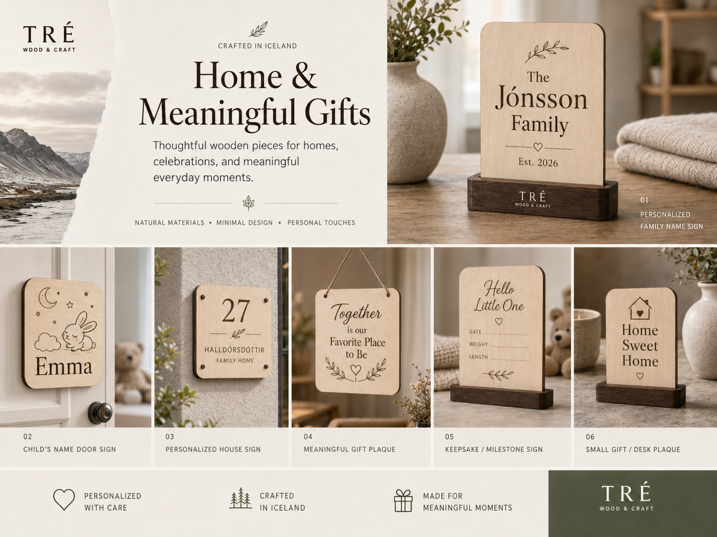 Home & Meaningful Gifts lifestyle setting