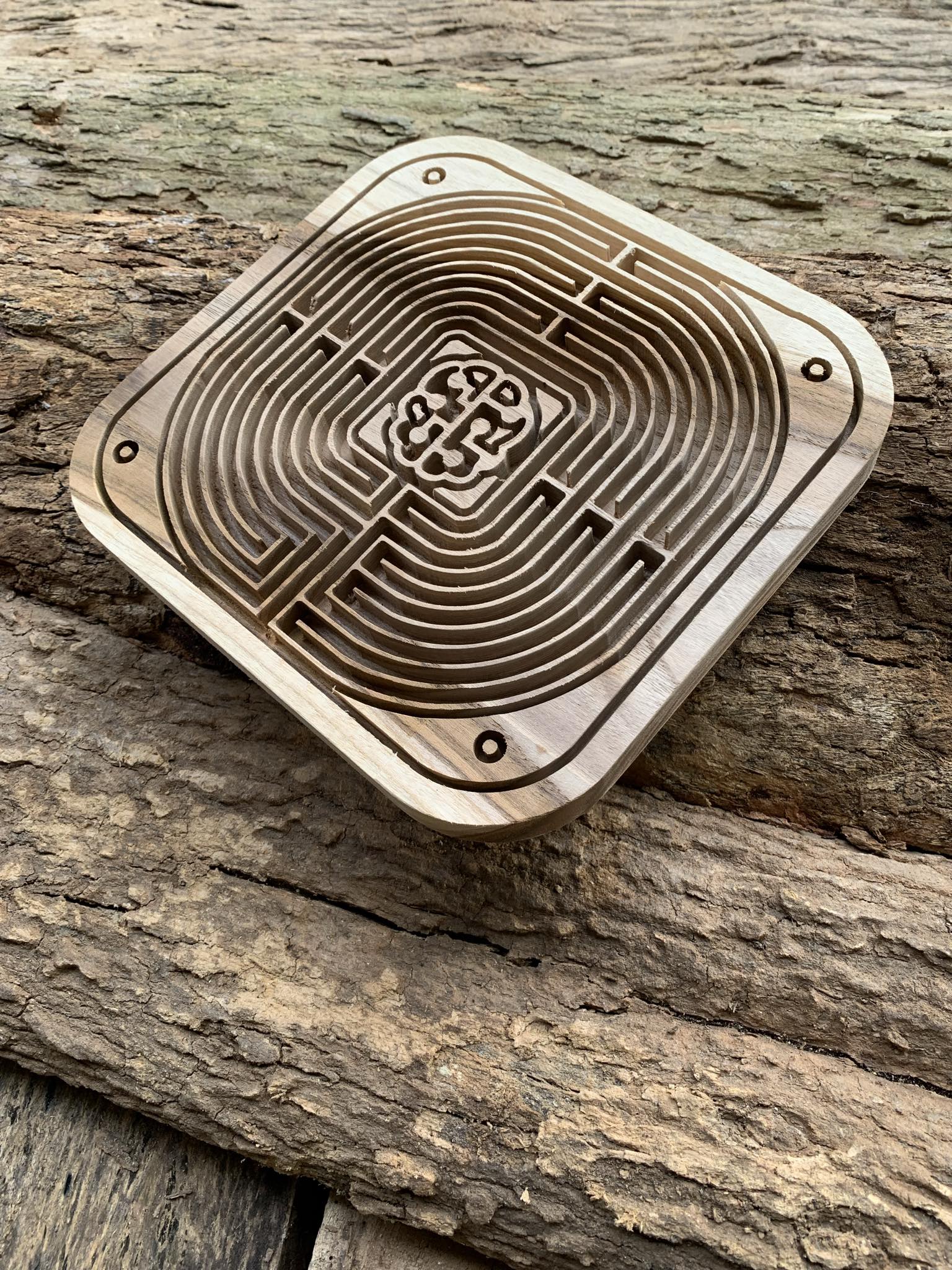 Wooden Labyrinth Board